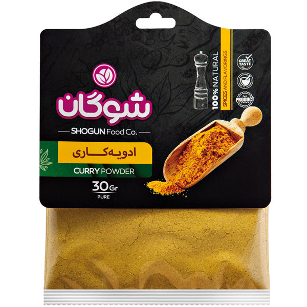 پودر ادویه کاری شوگان - 30 گرم