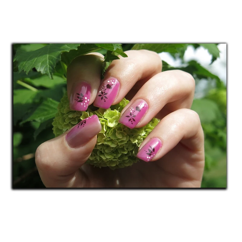 تابلو شاسی بکلیت طرح لاک ژل و طراحی ناخن مدل SH-6827