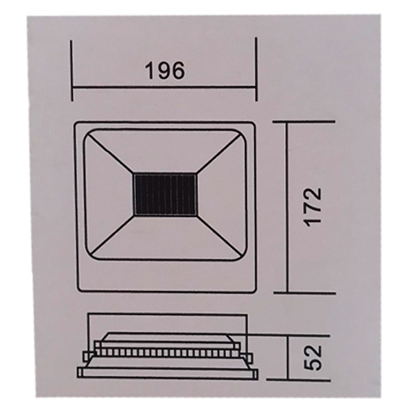 پروژکتور خورشیدی پلاتو مدل 200 وات پروژکتور خورشیدی پلاتو مدل 200 وات