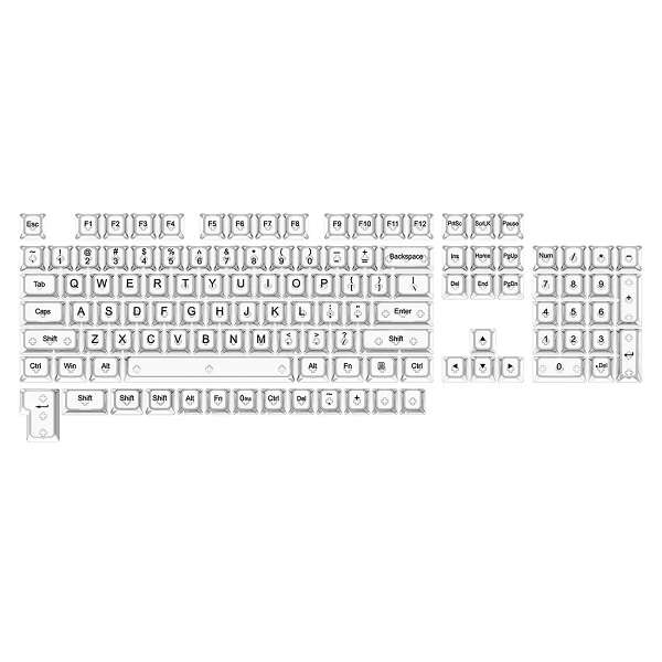 کلید کیبورد مکانیکال ردراگون مدل A137 Transparent کلید کیبورد مکانیکال ردراگون مدل A137 Transparent