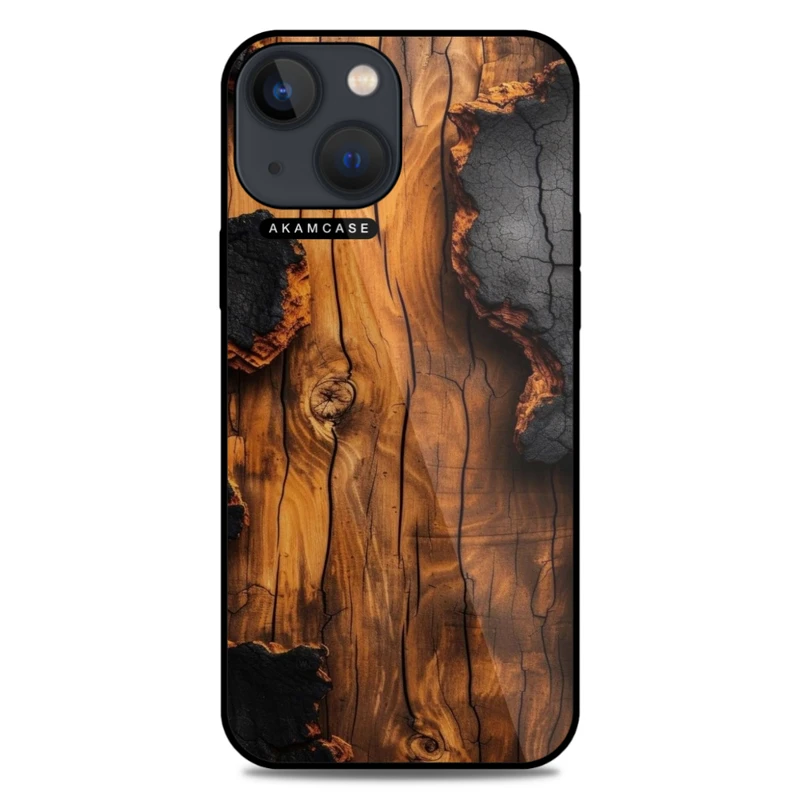 کاور آکام مدل AMC-WA13M-WOOD-12 مناسب برای گوشی موبایل اپل iPhone 13 Mini