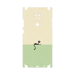 MAHOOT Minimal Internet Cat Icon-FullSkin Cover Sticker for Xiaomi Redmi Note 9
