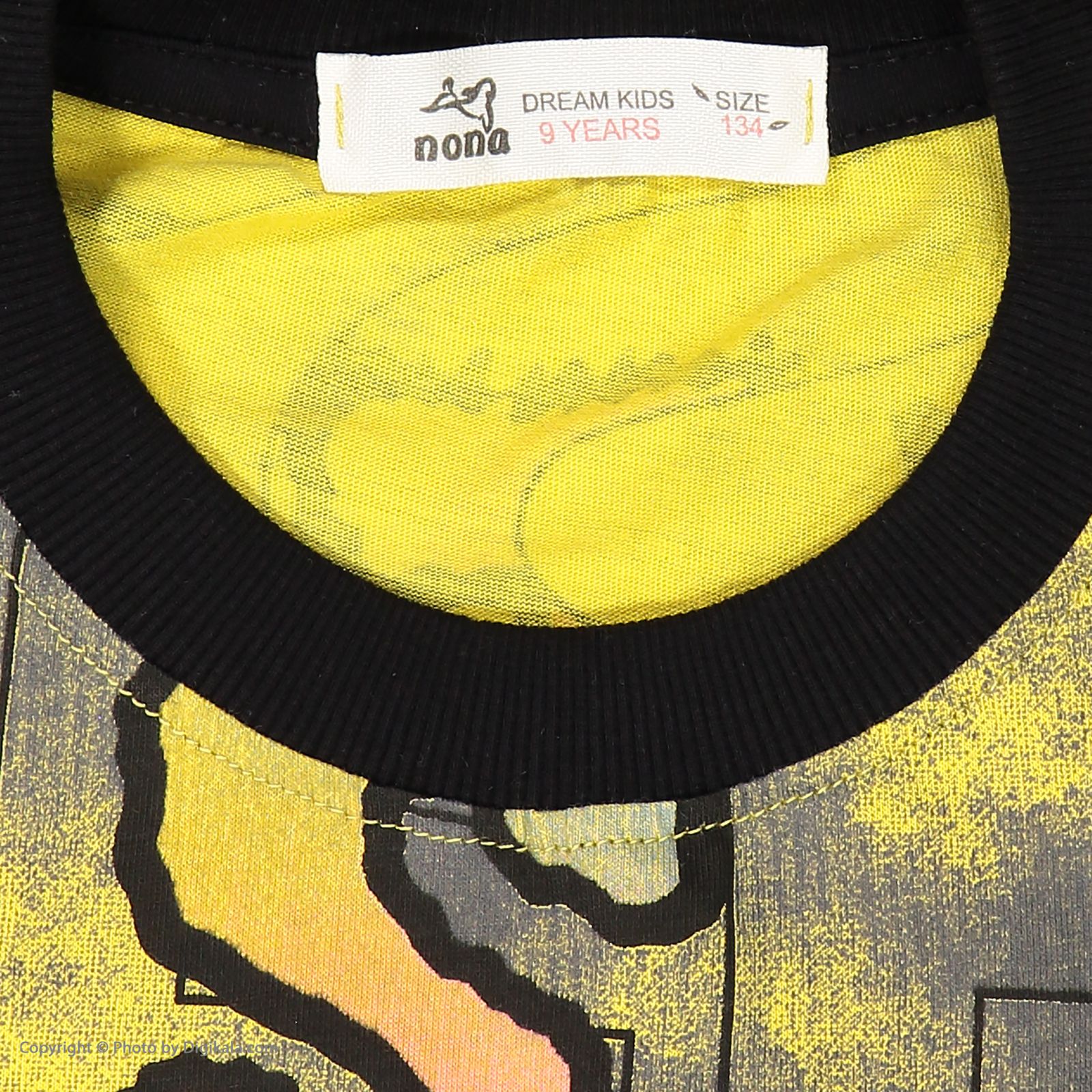 تی شرت آستین کوتاه پسرانه نونا مدل 2211816-23 - - 14