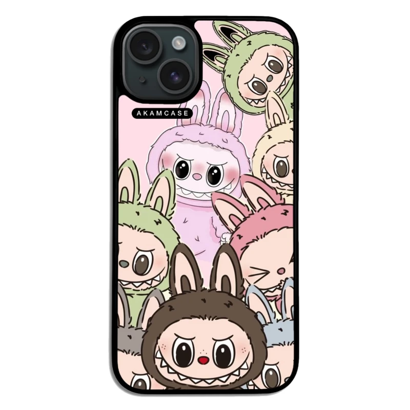 کاور آکام مدل AMC-WA15PLUS-LABUBU-24 مناسب برای گوشی موبایل اپل iPhone 15 Plus