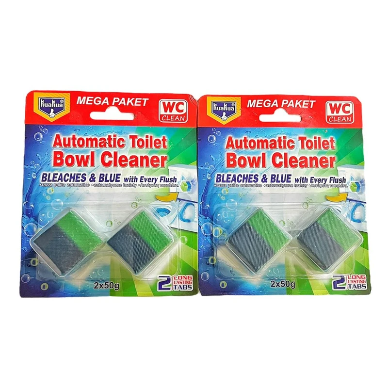 قرص جرمگیر توالت فرنگی کواکوا مدل BLEACHES بسته 2 عددی