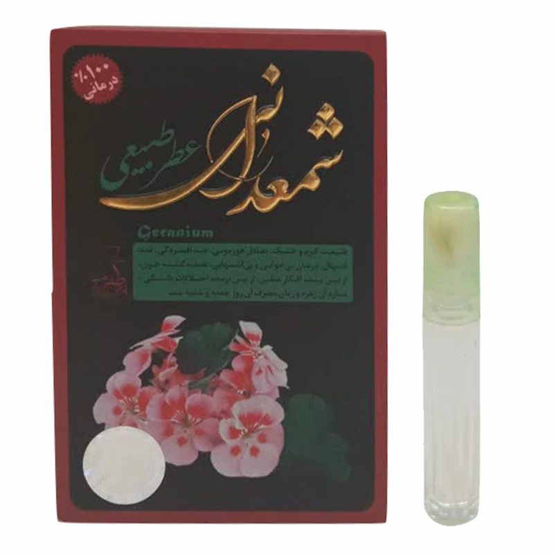 عطر جیبی طبیب مدل شمعدانی حجم 4 میلی لیتر