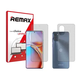 Remax Resistant model matte screen protector suitable for Motorola Moto E32s mobile phones along with phone back protector