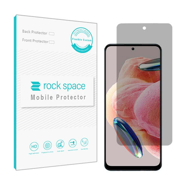 محافظ صفحه نمایش حریم شخصی راک اسپیس کد PRV مناسب برای گوشی موبایل شیائومی Redmi Note 12 4G