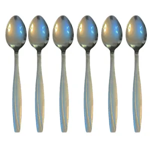 قاشق چای خوری مدل خط بسته 6 عددی