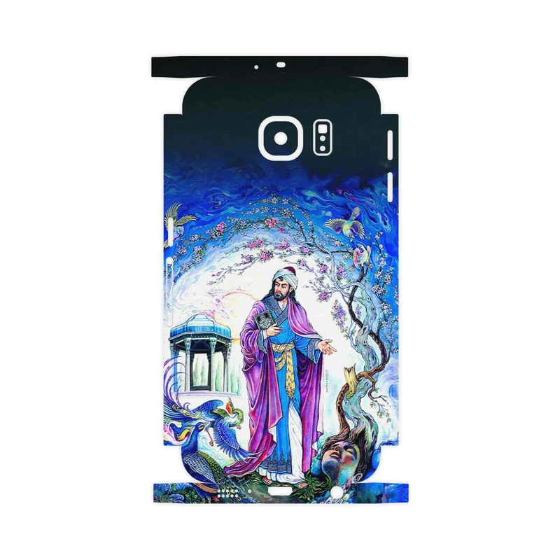 برچسب پوششی ماهوت مدل Hafiz-FullSkin مناسب برای گوشی موبایل سامسونگ Galaxy S6 Edge