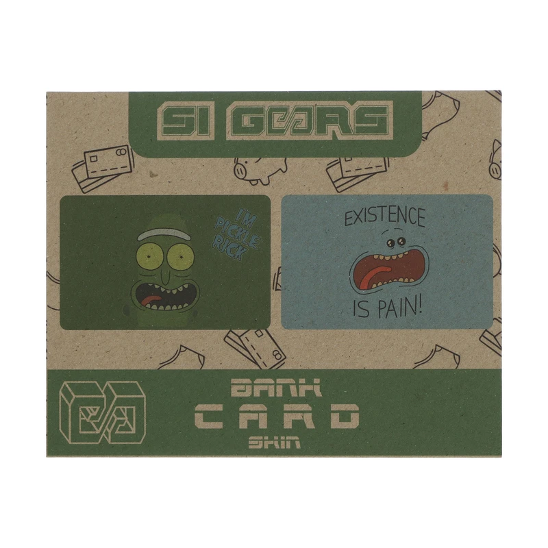 استیکر کارت اس ای گییرز مدل Rick and Morty 02 بسته 2 عددی