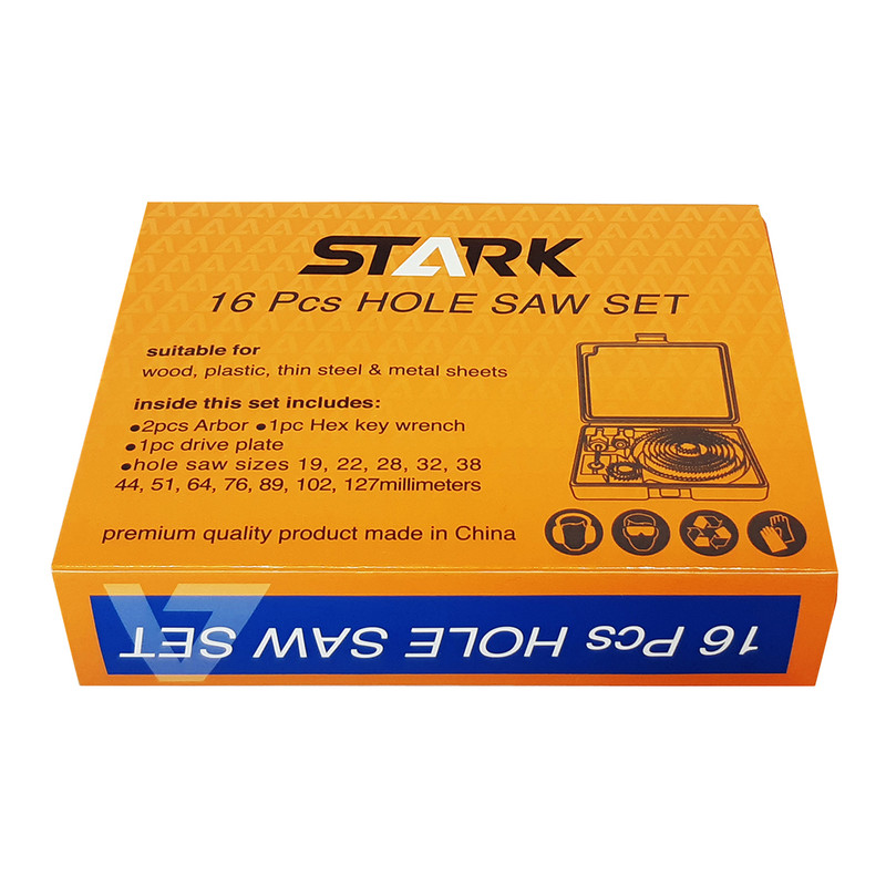 مته گردبر استارک مدل HT - 0016 مجموعه 16 عددی