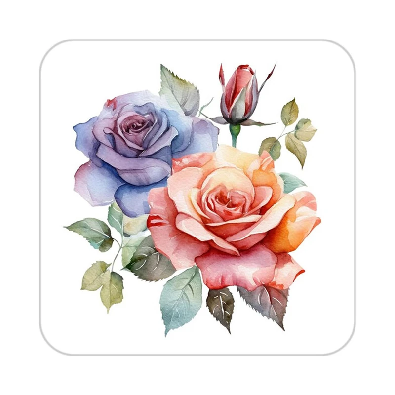 زیر لیوانی کاکتی طرح گل مدل mp16541