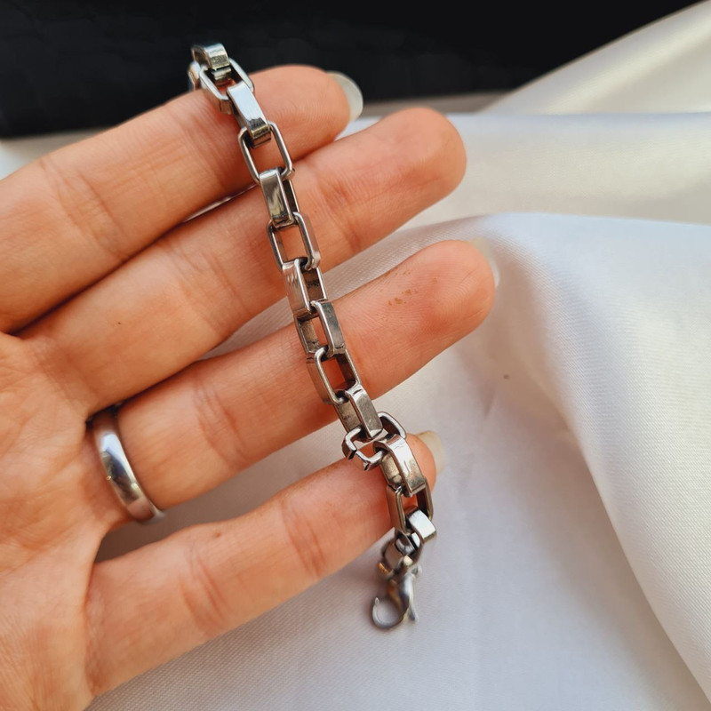 دستبند مردانه مدل کابلی کد k3