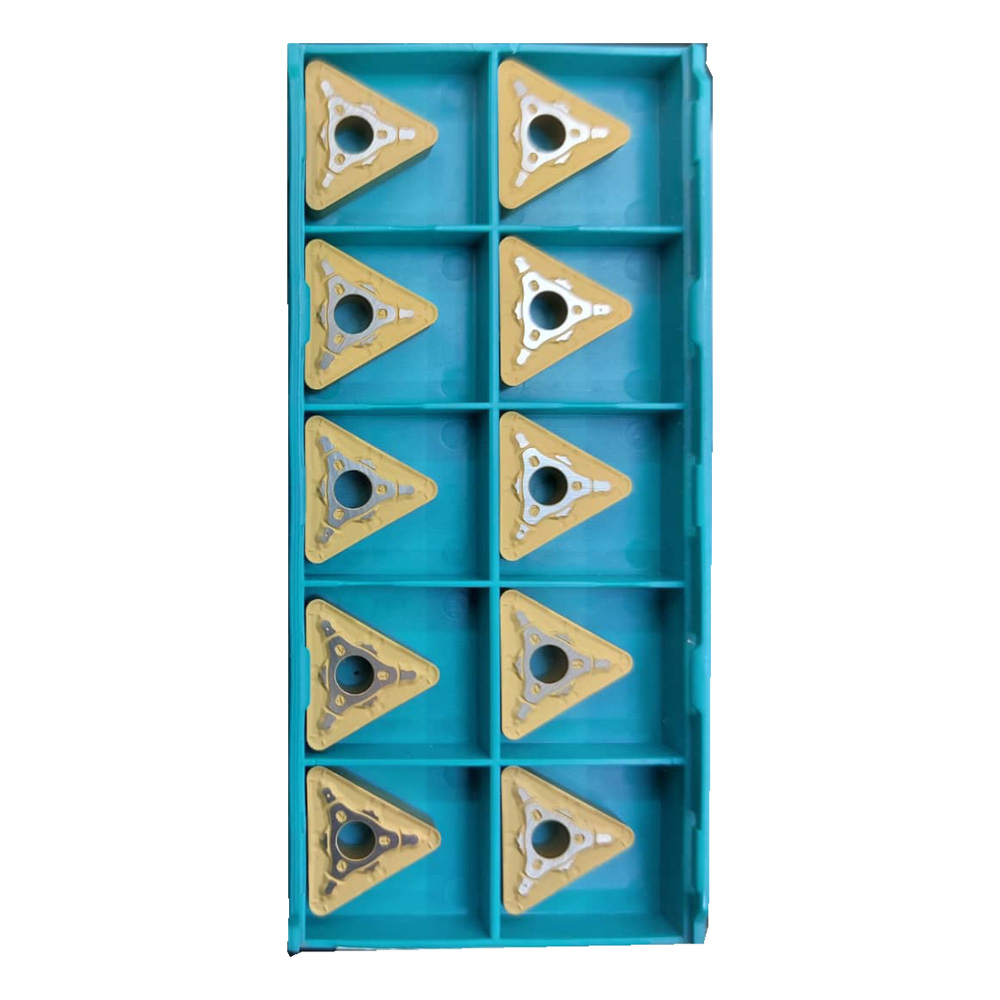 اینسرت تراشکاری مدل TNMG160412-MP کد LC225K بسته 10 عددی