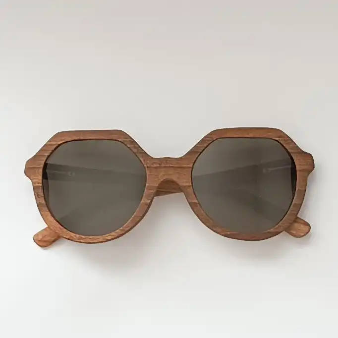 عینک آفتابی مدل چوبی نیکا پلاریزه