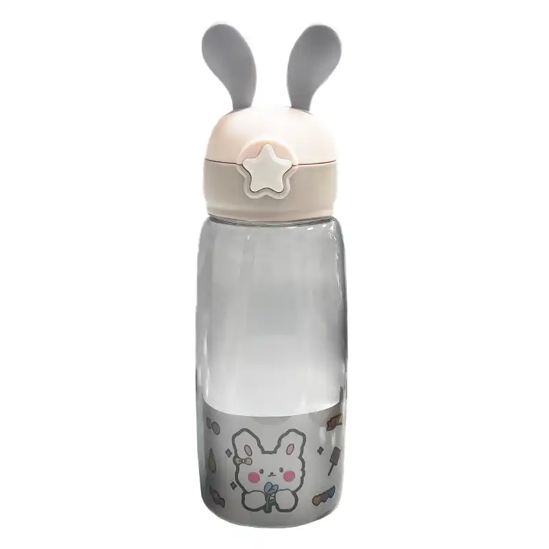 قمقمه کودک مدل گربه هپی طرح خرگوش گنجایش 75 لیتر