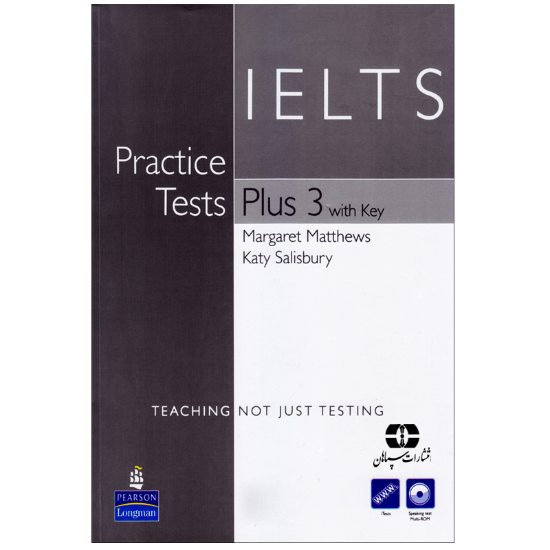 نقد و بررسی کتاب IELTS Practice Tests Plus 3 اثر Margaret Matthews And Katy Salisbury انتشارات سپاهان توسط خریداران