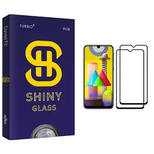 Atouchbo Shiny Glass Screen Protector For Samsung Galaxy M31 Prime Pack Of 2