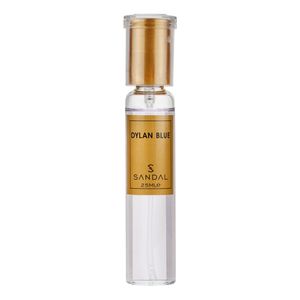 عطر جیبی زنانه صندل مدل Dylan blue با رایحه خنک حجم 25 میلی‌لیتر