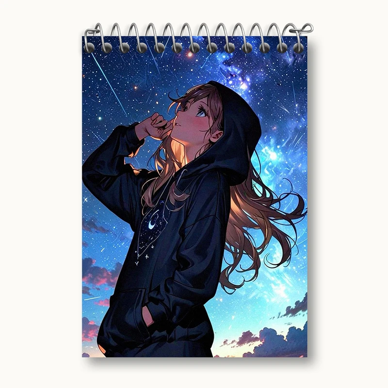 دفتر یادداشت 50 برگ خندالو طرح دخترانه کد N1758