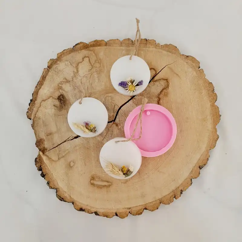 قالب شمع مدل گیفت دایره