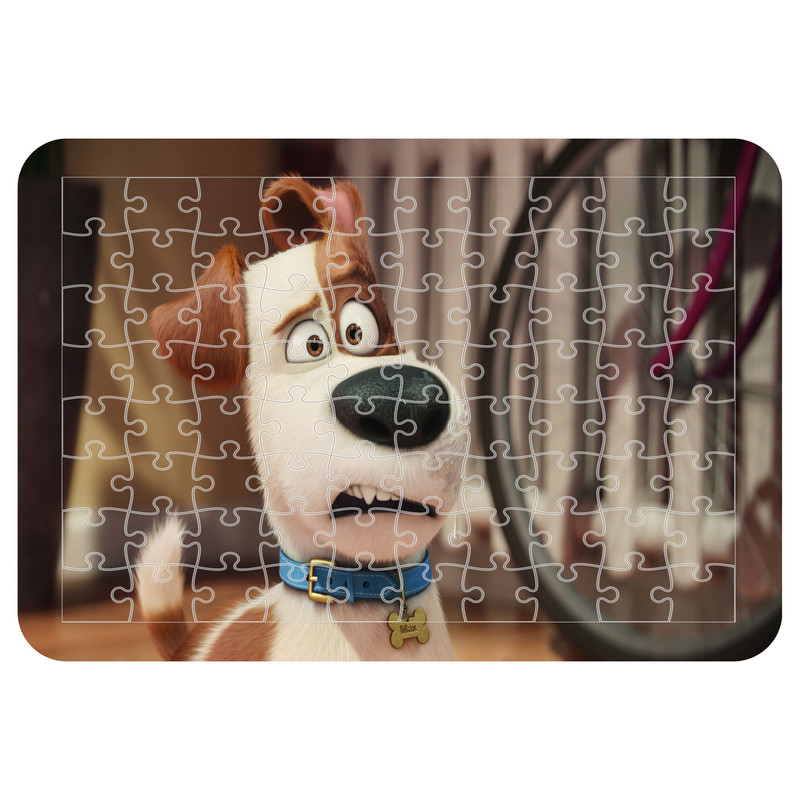 پازل 54 تکه مدل CHB1947 طرح انیمیشن زندگی مخفی حیوانات خانگی