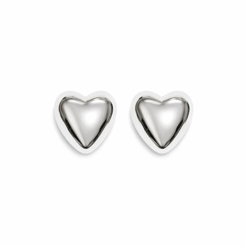 گوشواره میخی زنانه طرح قلب