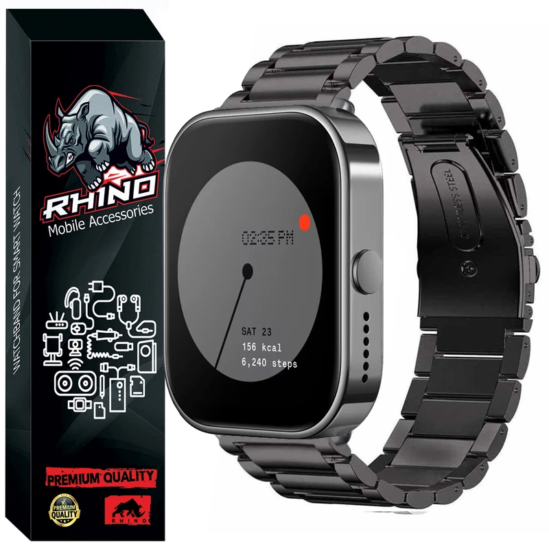 بند راینو مدل 3BID مناسب برای ساعت هوشمند ناتینگ CMF Watch Pro