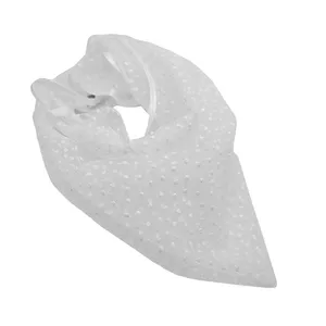 روسری زنانه مدل نخی طرح خالدار