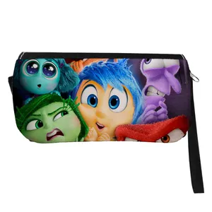 جامدادی مدل دوزیپ طرح انیمیشن درون و بیرون 2 کد NI1451