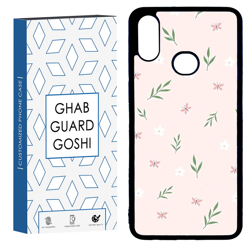 کاور قاب گارد گوشی طرح گل صورتی کد TPU-056 مناسب برای گوشی موبایل سامسونگ GALAXY A10S