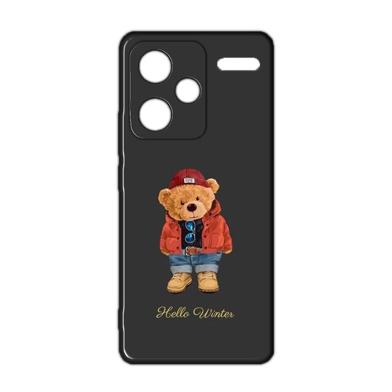 کاور مدل خرس کد 114 مناسب برای گوشی موبایل شیائومی Redmi Note 13 Pro Plus