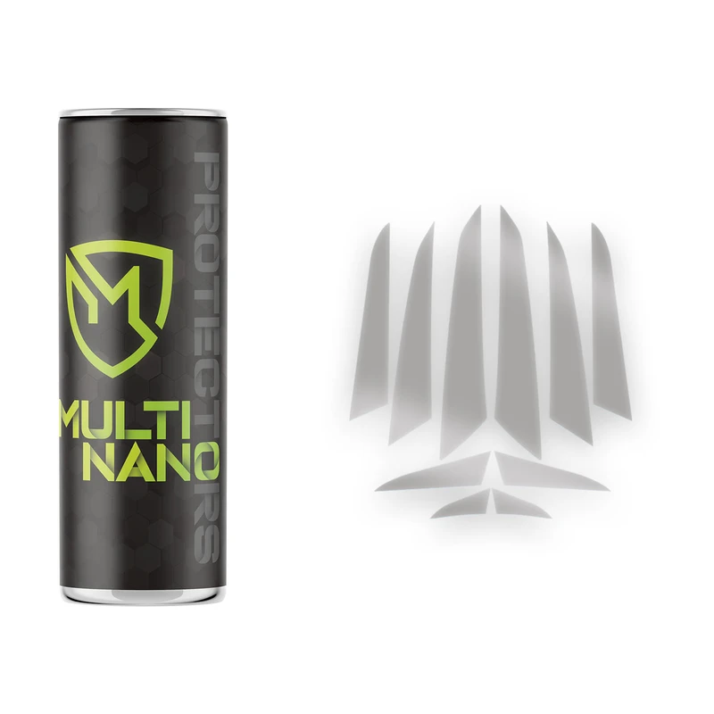 برچسب محافظ چراغ جلو خودرو شفاف مولتی نانو مدل X-H1T مناسب برای هیوندای Tucson 2023 مجموعه 10 عددی