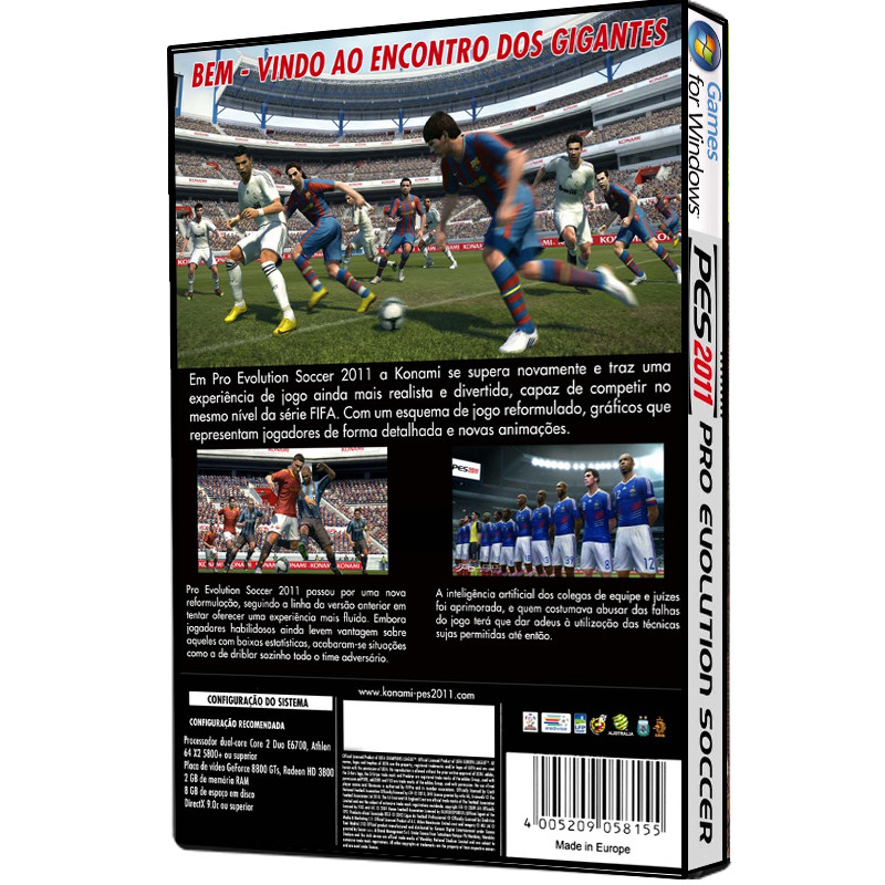 بازی PES 2011 مخصوص PC بازی PES 2011 مخصوص PC