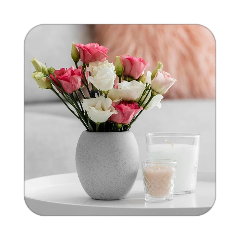 زیر لیوانی کاکتی طرح گل مدل mp16537