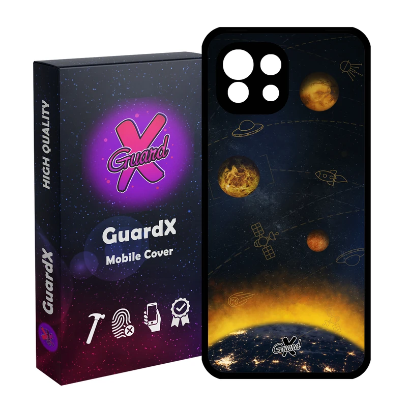 کاور گارد ایکس طرح Galaxy مدل Glass10166 مناسب برای گوشی موبایل شیائومی Mi 11 Lite