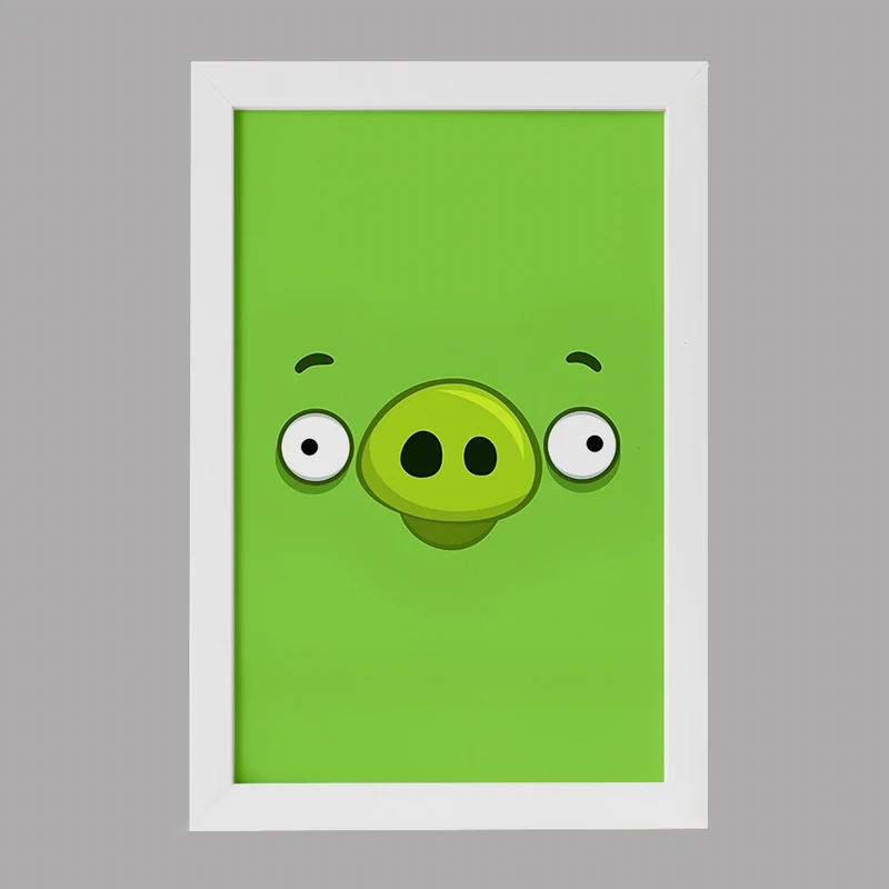 تابلو خندالو مدل پرندگان خشمگین کد F3309