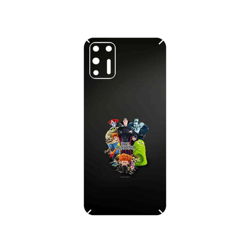 برچسب پوششی ماهوت مدل Hotel Transylvania مناسب برای گوشی موبایل موتورولا Moto G9 Plus