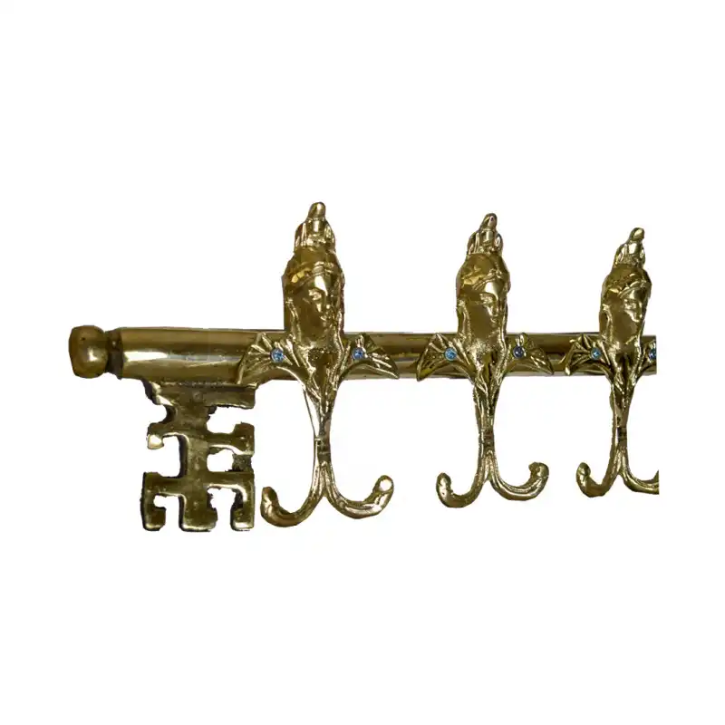 آویز لباس برنجی مدل رخ کد S-4150