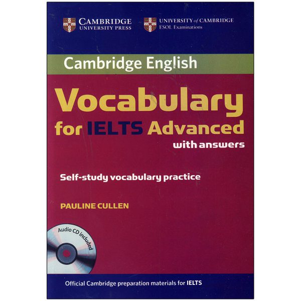 کتاب Vocabulary For Ielts Advanced اثر Pauline Cullen انتشارات زبان مهر