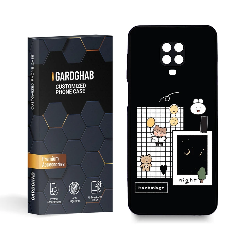 کاور گارد قاب مدل فانتزی مناسب برای گوشی موبایل شیائومی redmi note 9 pro / 9s