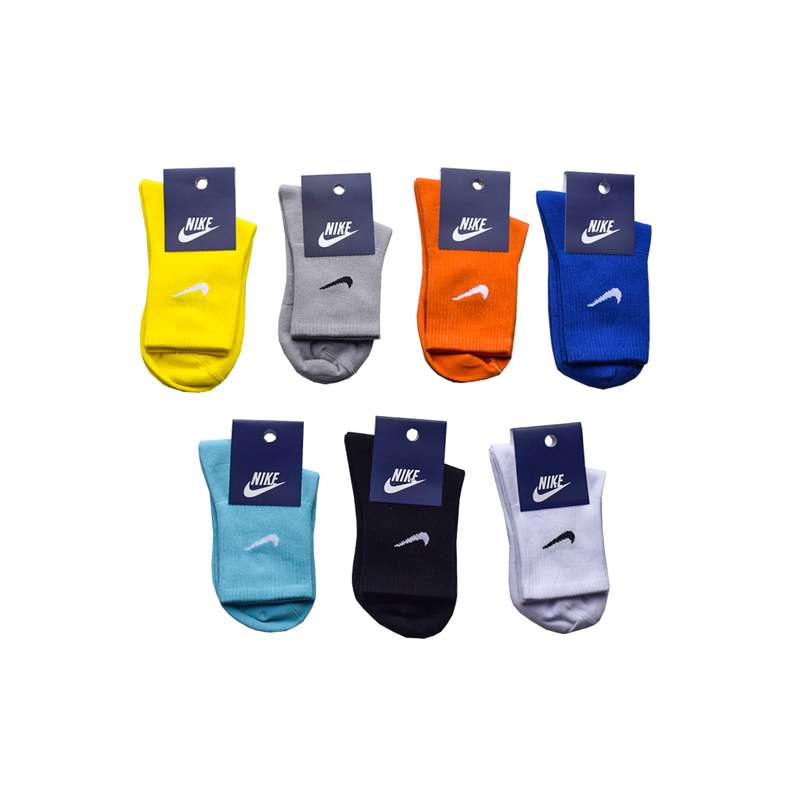 جوراب مدل ساق بلند بسته 7 عددی