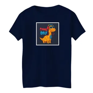 تی شرت آستین کوتاه بچگانه مدل دایناسور کد01