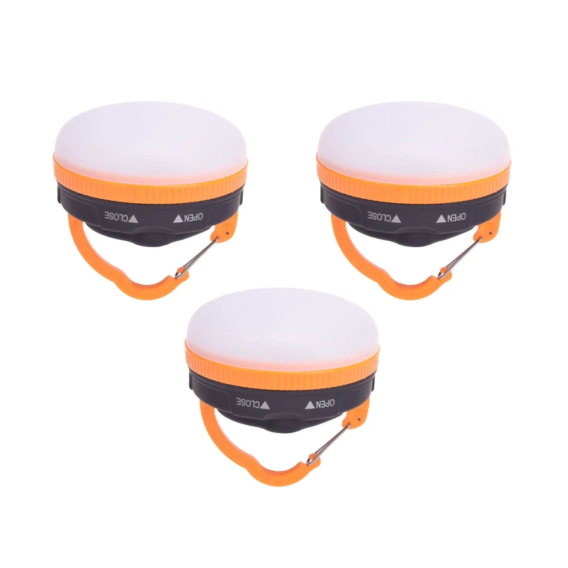 چراغ قوه کمپینگ مدل Super-Light مجموعه 3 عددی