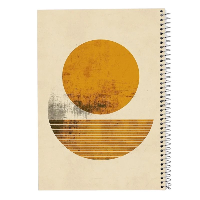 دفتر شطرنجی 50 برگ مدوپد طرح اشکال فانتزی کد DF16175