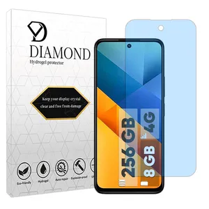 Diamond Tough model matte Anti-blue ray screen protector suitable for Xiaomi Poco M6 4G mobile phone 