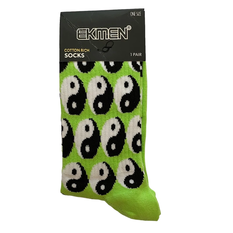 جوراب ساق بلند زنانه اکمن ترک مدل کنگ فو