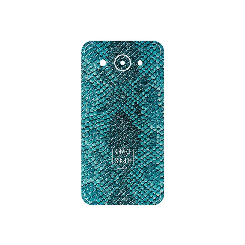 برچسب پوششی ماهوت مدل Blue Snake Skin مناسب برای گوشی موبایل هوآوی Y3 2017