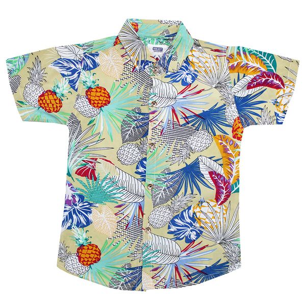پیراهن پسرانه مدل هاوایی کد rosh34